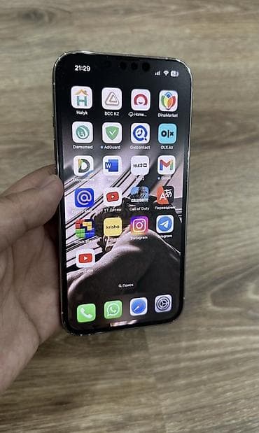 3 sim kart: IPhone 13 Pro, 128 GB, Ağ, Face ID — 2