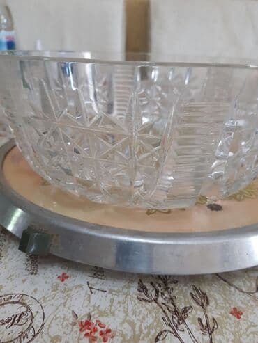 набор посуды: Vaza dəsti, Xrustal — 11