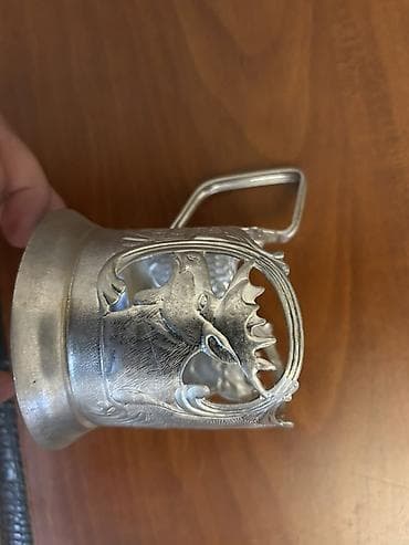 Məhsul: Metal stəkanaltı (podstakannik) dəsti – 2 ədəd Təsvir: -