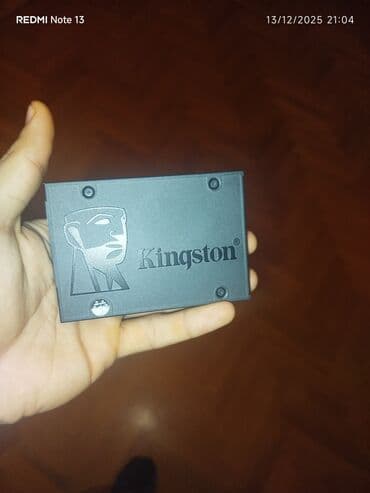 ssd hard disk: Daxili SSD disk Kingston, 240 GB, 2.5", İşlənmiş — 2