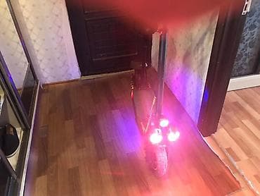 samokat usaq ucun: Elektrik skuter – oturacaqlı, güclü işıqlandırma və amortizasiya ilə — 2
