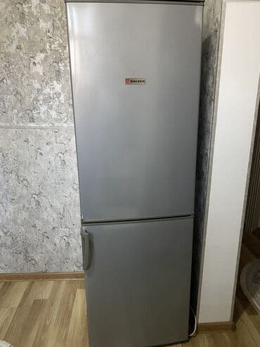 Yeni 2 qapılı Swizer Soyuducu Satılır, rəng - Boz