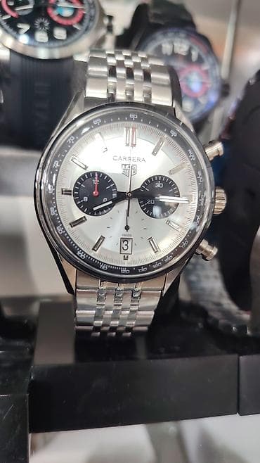 qol saati: TAG Heuer üslubunda idman saatları – müxtəlif rəng və dizaynlarda — 8