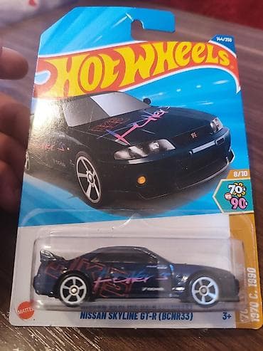 vinil disk: Hot Wheels kolleksiya seriyası – metal tökmə (die-cast) miqyaslı — 3