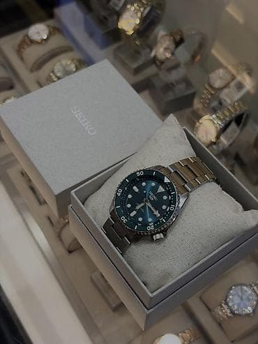 sensor saatlar: Satılır: Seiko 5 Sports Automatic (Yaşıl Dial) Saat demək olar ki — 1