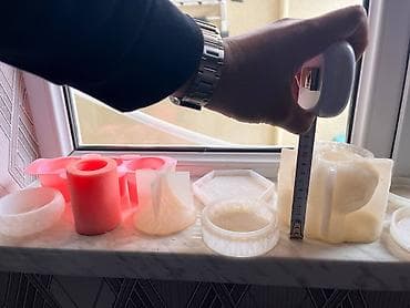 gul celengi: Silikon qəliblər və aksesuarlar dəsti Məzmun: - Şam, gips, epoksid və — 8