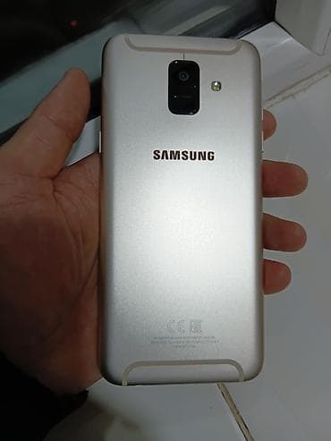 Samsung Galaxy A6, 32 GB, rəng - Qızılı, Sensor, Barmaq izi lalafo.az -da Samsung Galaxy A6, 32 GB, rəng - Qızılı, Sensor, Barmaq izi