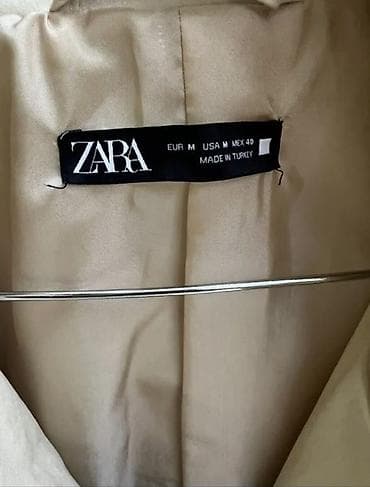 kurtka uzun: Jilet, Zara, M, rəng - Bej — 4