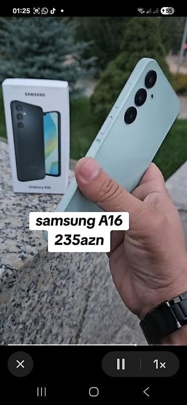 sense 5 htc one v: Samsung Galaxy A16, цвет - Зеленый — 1