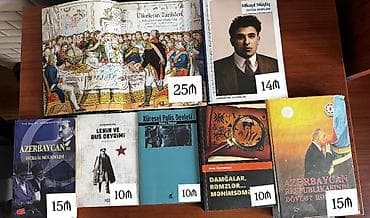 Mövzu: Tarix, ədəbiyyat, incəsənət və coğrafiya üzrə müxtəlif kitablar — 2