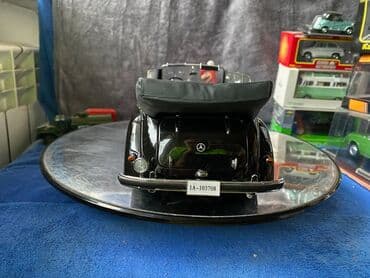 metbex tavan modelleri: Коллекционная модель Mercedes-Benz 770K Pullman W150 Black 1938 Road — 22