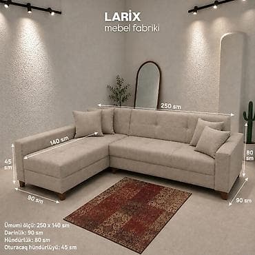 acilan divan: Künc divan, Yeni, Açılan, Ödənişli çatdırılma — 2