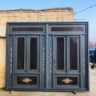 işlemiş darvaza: Salam Eni-3 Hündürlük-2.50 Şvller-8diy,Profil 40/40 — 3