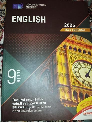 литература 5 класс мсо 1: Məhsul: İngilis dili – 2025 Test Toplusu (DİM) - Nəşriyyat: Dövlət — 1