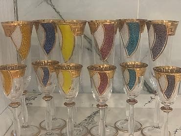 madonna servisler: 6 ədəd bakal və 6 ədəd araq rumkası Birlikdə və ayrı satılır Yenidir — 1