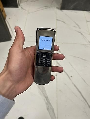 telefon lambard: Nokia 8 Sirocco, rəng - Gümüşü, Düyməli — 6