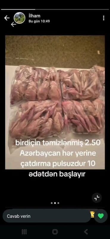 pulsuz baytar: Məhsul: Təmizlənmiş bildirçin - Vakum paketlərdə, bişirməyə hazır — 3