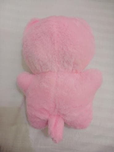 Gəmiricilər: Plyuş oyuncağ – çəhrayı pişik - Material: yumşaq plyuş, sıx dolğu - — 2