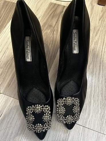 Tuflilər, Ölçü: 38, rəng - Qara, Yeni