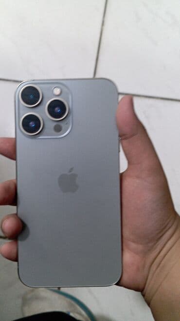 ayfon ikinci əl: IPhone 15 Pro, 128 ГБ, Natural Titanium — 1