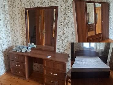 tek kravat sekilleri: İkinəfərlik çarpayı, Dolab — 1