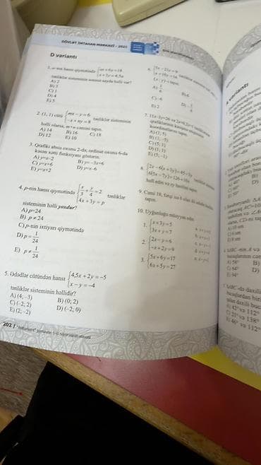 Riyaziyyat – 7-ci sinif üçün “Qiymətləndirmə tapşırıqları” kitabı — 3