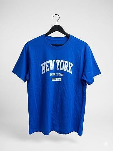 Məhsul: “New York – Empire State” yazılı kişi T‑şörtü 📍 Təhvil və — 1