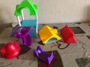 Uşaq oyuncaqları dəsti Mündəricat: - Plastik konstruksiya/ev