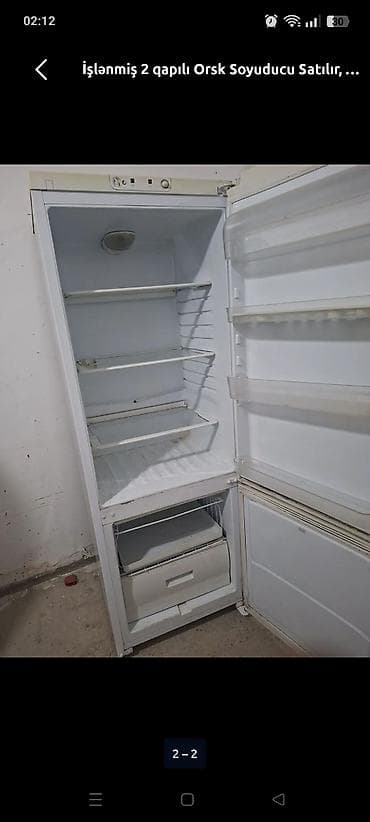 metbex qazlari: İşlənmiş 2 qapılı Nord Soyuducu Satılır, rəng - Ağ, Dispenserli — 8