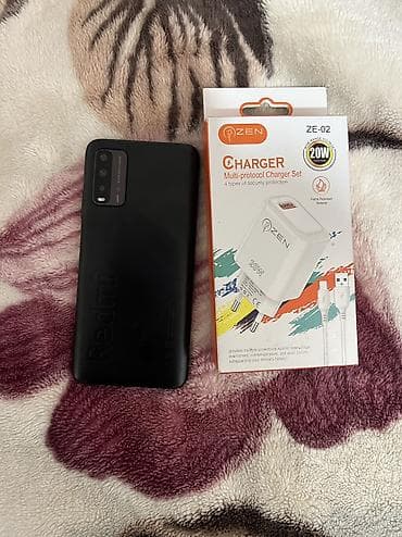 xiaomi redmi 9 t: Redmi 9T, 128 GB, rəng - Qara, Face ID — 5