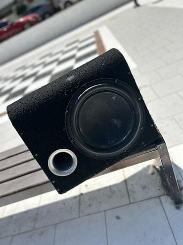 avto kalonka: Avtomobil üçün subwoofer sistemi - Marka: Mystery (qutu üzərində — 5