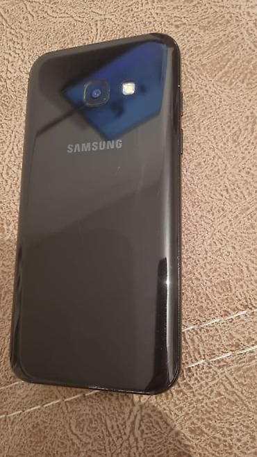 korpuslar: Samsung Galaxy A3 2017, 16 GB, rəng - Qara, Barmaq izi — 4