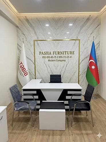 Sifarişlə ofis mebeli: ✅Stokda: 15 ədəd var ✅Yenidir! qiymət real öz qiymətidir! — 1