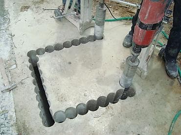 plastik qapi gence: Beton kəsimi və deşmə xidməti - Hilti avadanlığı ilə armaturlu beton — 2