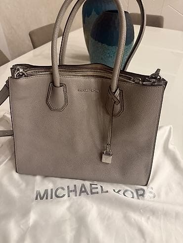 Сумки: Michael Kors Mercer Large Convertible Tote, Orginal çanta. Zərif — 2