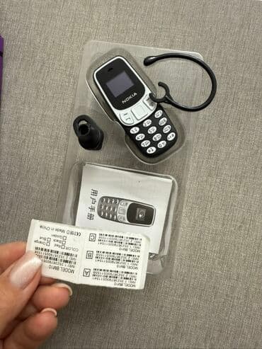 BM10 Mini Phone – ultra kiçik və yüngül düyməli telefon. İstifadə üçün — 3