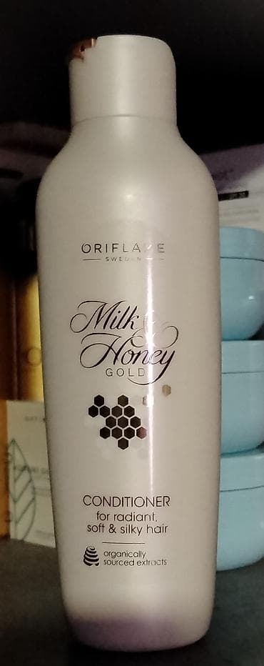 qadın kurkləri: Oriflame Sweden Milk & Honey Gold saç balzamı - Növ: Saç üçün — 1