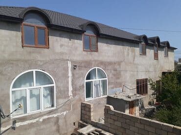 qobustan qesebesi: Geniş iki mərtəbəli fərdi yaşayış evi - Ümumi layihə: böyük həyətyanı — 1