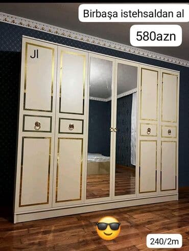 şifaner: Новый, Прямой шкаф, Гардеробный шкаф — 1