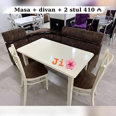 masa metbext: Turkiye istehsali. Metbex masa desti Masa 2 oturacaq divan Masa — 3