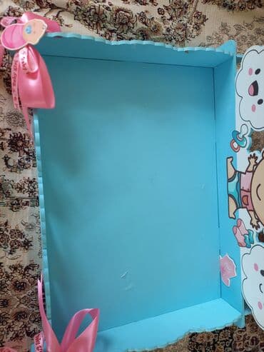 goy qurşağı: Körpə üçün nəzərdə tutulmuş, rəngli və şirin bəzəklərlə işlənmiş — 2