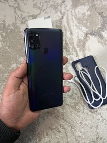 ps4 1 tb: Samsung Galaxy A21S, 64 GB, rəng - Qara, Barmaq izi — 3