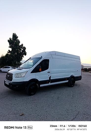 Nəqliyyat: Ford Transit yük furgonu - Korpus: Uzadılmış və hündür damlı, 2 arxa — 2