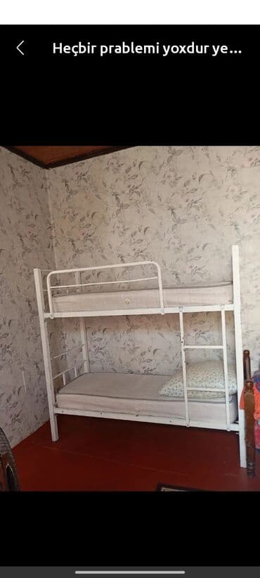 ekran şəkilləri oğlan: Oğlan və qız üçün, Çarpayı, Matrassız, Siyirməsiz, Dəmir — 1