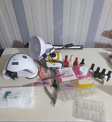 Аксессуары: Dirnaq levazimatari Laklar geller islenmeyib yenidir.elave 2 aparat 1 — 1