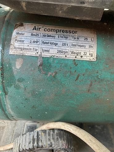 aqlay das: İdeal Kampresor 25 Litirlik hava buraxan yeri yoxdu təcili — 2