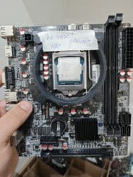 аксессуары для кальяна: Материнская плата MSI H61, Б/у — 10