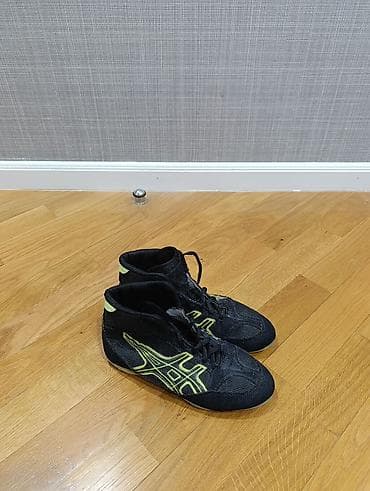 ASICS güləş/yarış ayaqqabısı 1defe iwlenib - Rəng: qara, neon-sarı