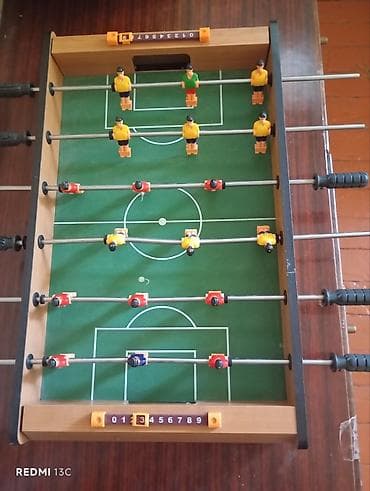Stolüstü futbol (foosball) oyunu – kompakt masa model - Material — 1