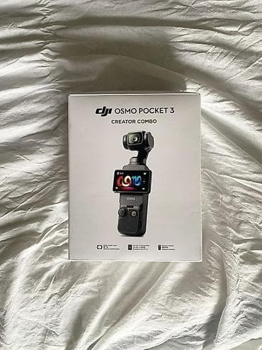 retroid pocket: DJI Osmo Pocket 3 – Creator Combo - Portativ 3 oxlu stabilizatorlu — 1